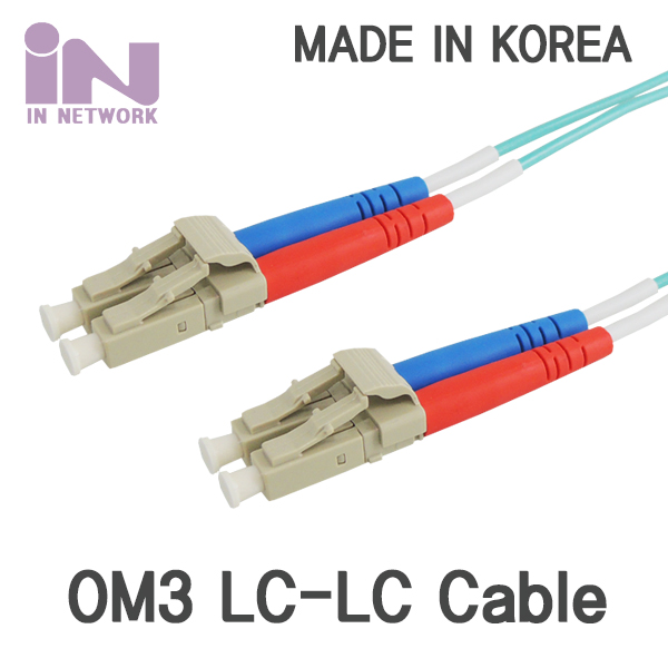 D_IN-광점퍼코드 OM3 LC-LC멀티 2C 20M