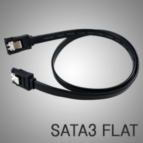 D_IN-SATA3.0 케이블플렛 0.5M (일자)
