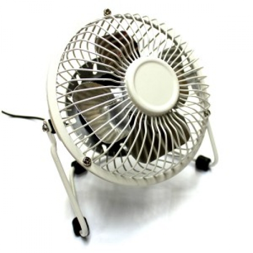 D_IN-USB미니선풍기 4인치화이트