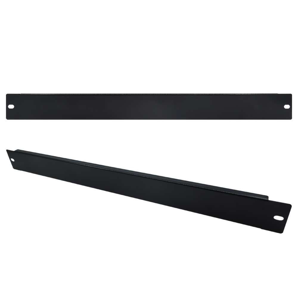 INR033 블랭크 판넬 1U 블랙