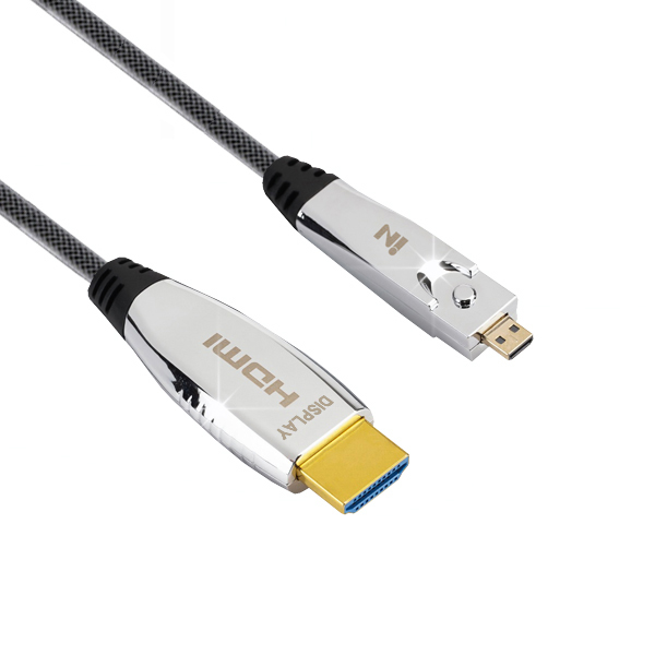 매쉬 Micro HDMI to HDMI 2.0V 광 40M