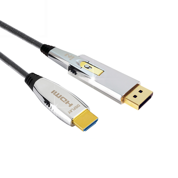 배관용 매쉬 DP TO HDMI 2.0V 광 30M