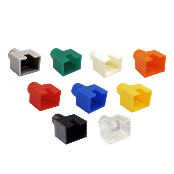 IN-RJ-45용 각부트(블랙/1통/100개입)