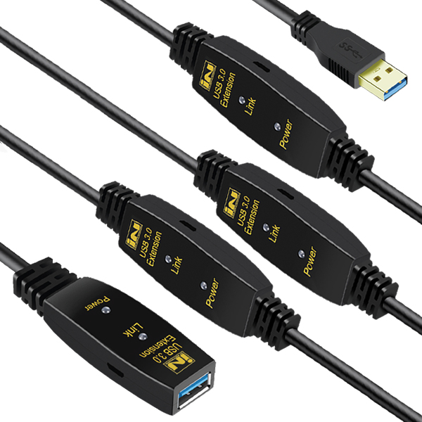 USB 3.0 연장 리피터 25M 무전원(아답터별매)
