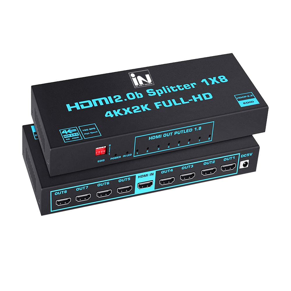 HDMI 2.0V 1:8 분배기 / 5V2A