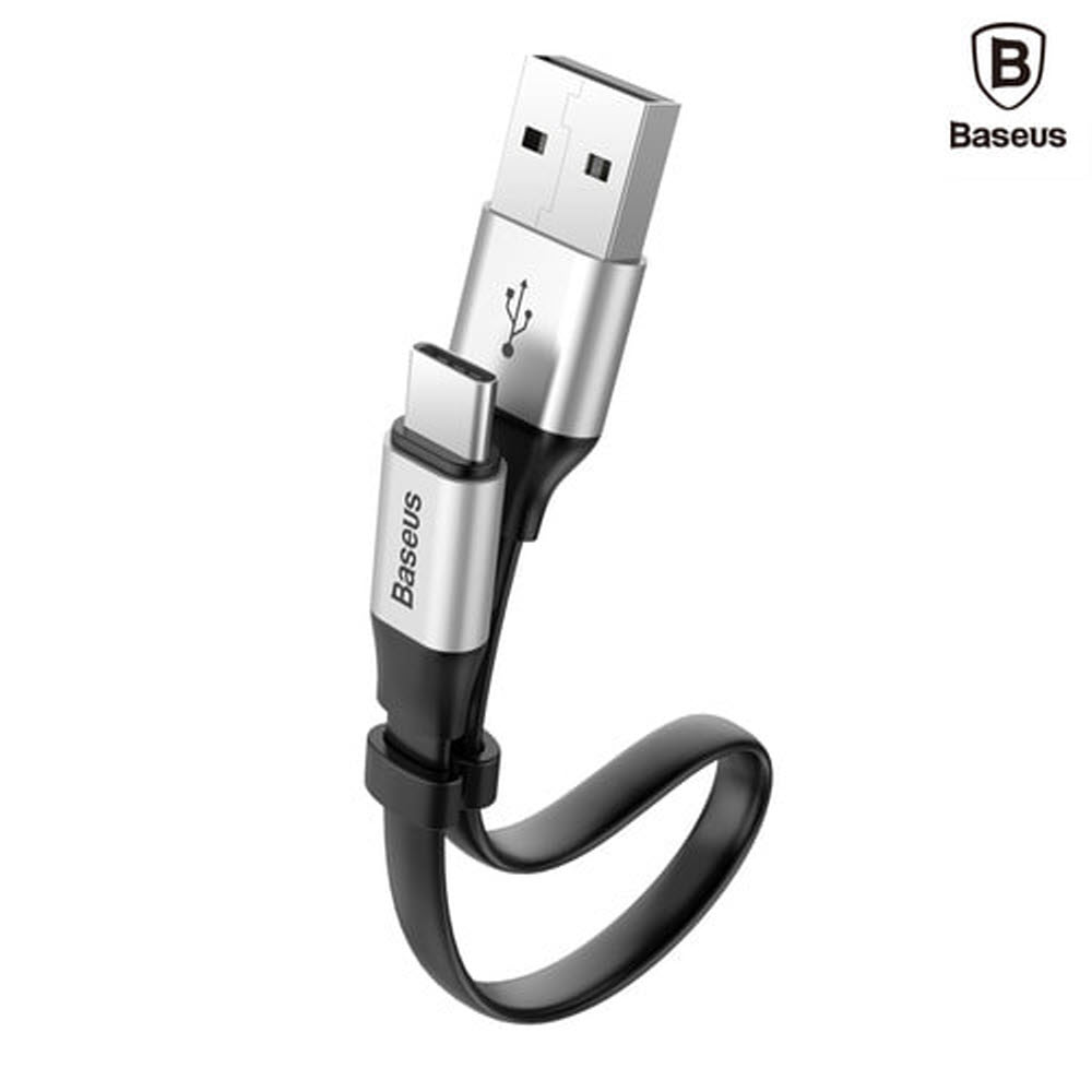 BASEUS USB3.1 C Type Short 충전 데이터케이블 실버 23Cm
