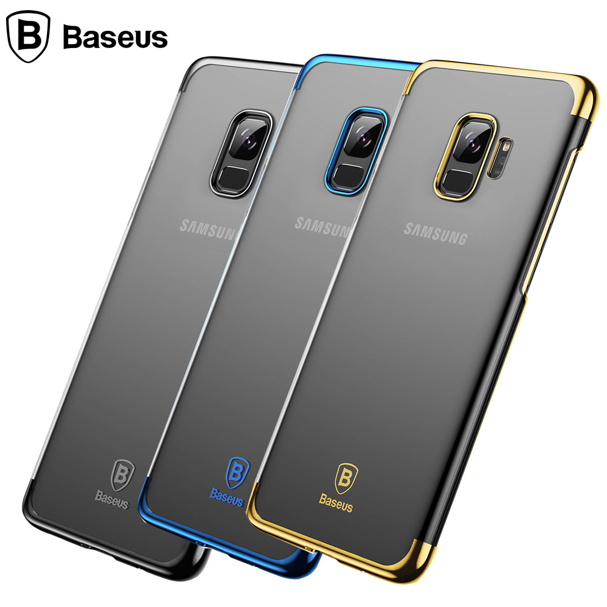 베이스어스 글리터 케이스 갤럭시S9 다크블루