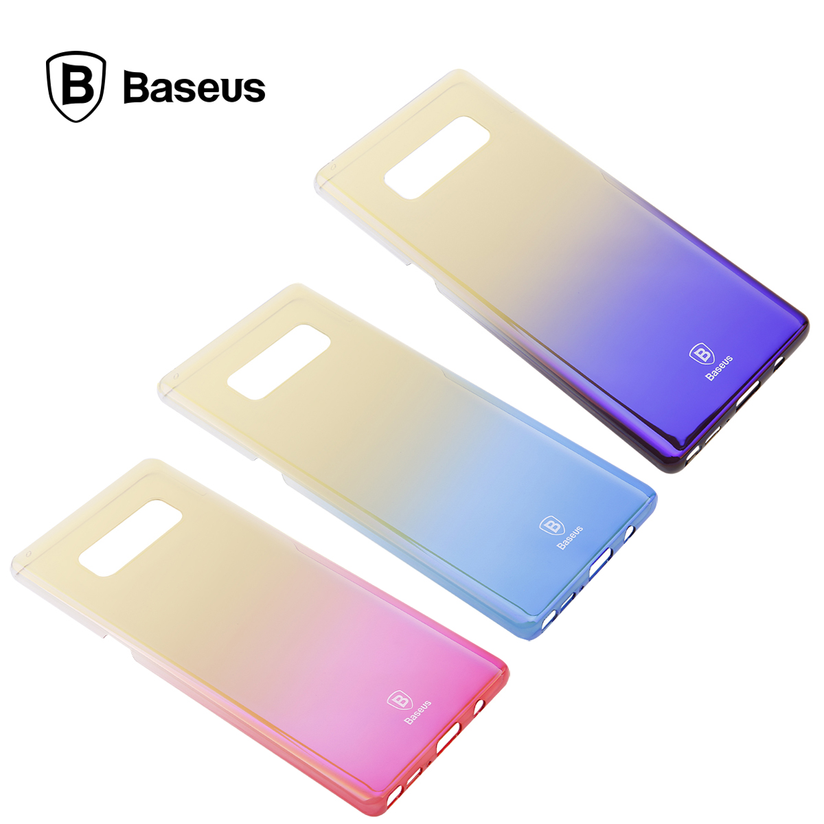 베이스어스 글레이즈 케이스 갤럭시노트8 핑크