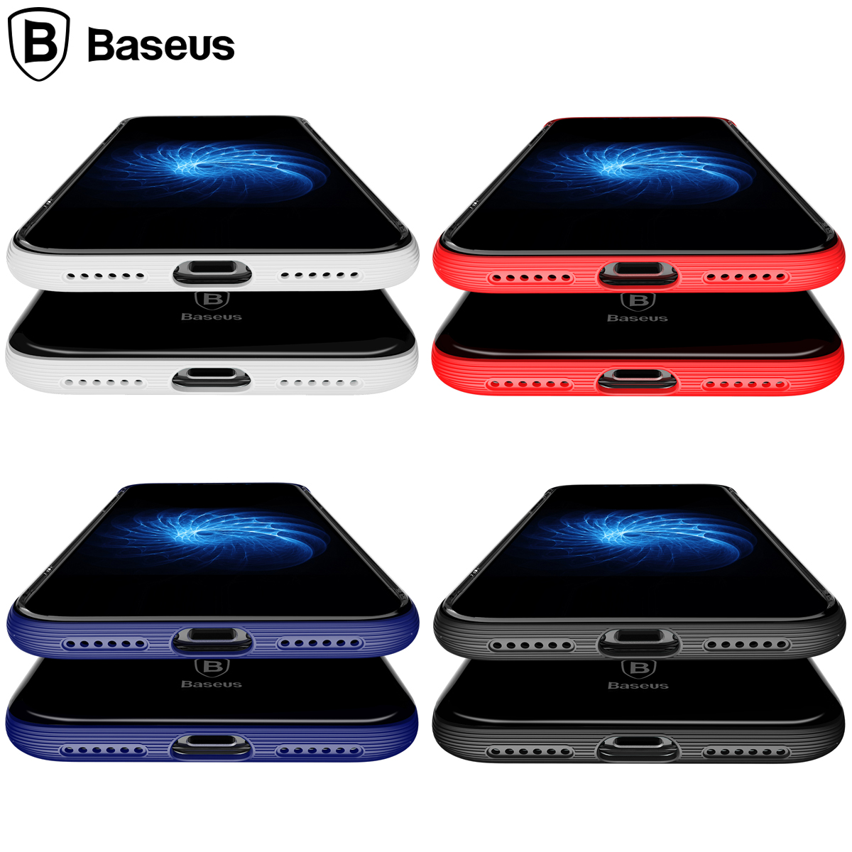 베이스어스 아머 케이스 아이폰X 블랙