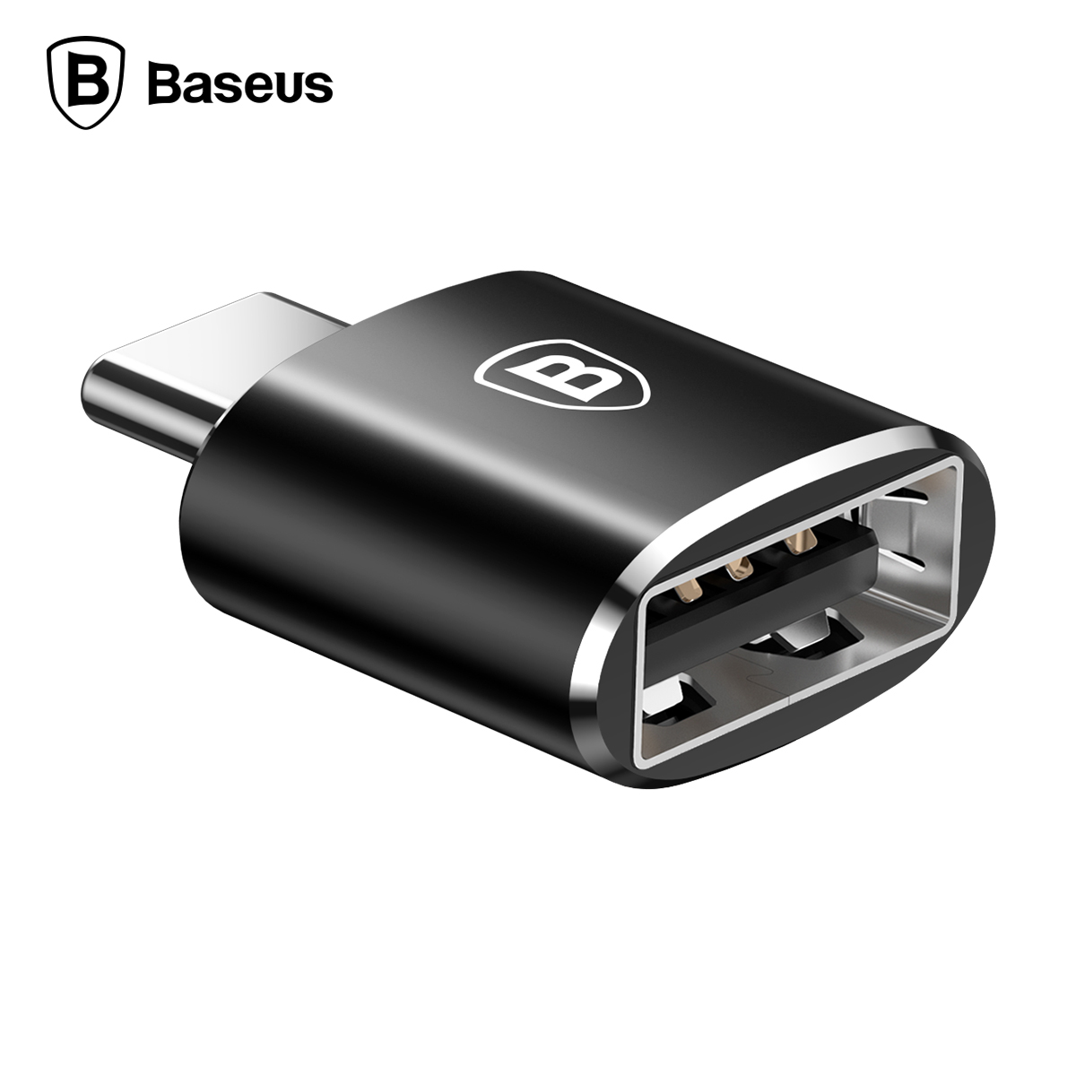 베이스어스 OTG C타입 TO USB 변환젠더 2.4A