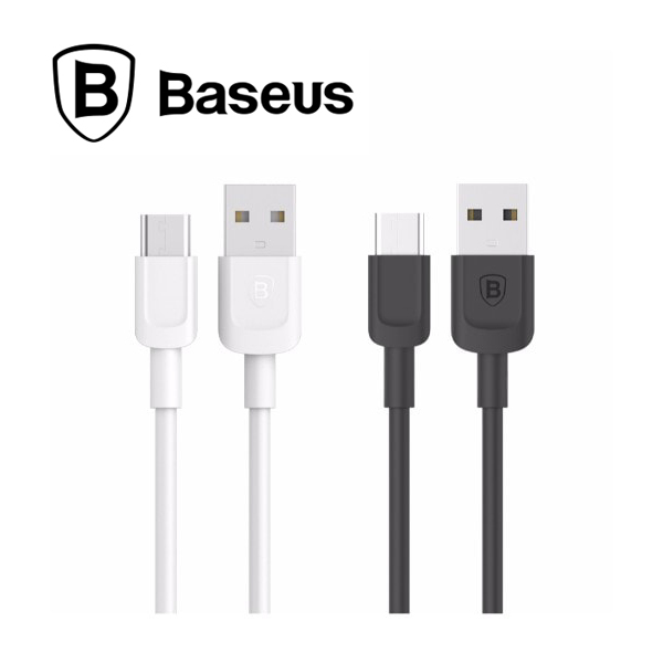 베이스어스 기본 데이터케이블 C-타입블랙