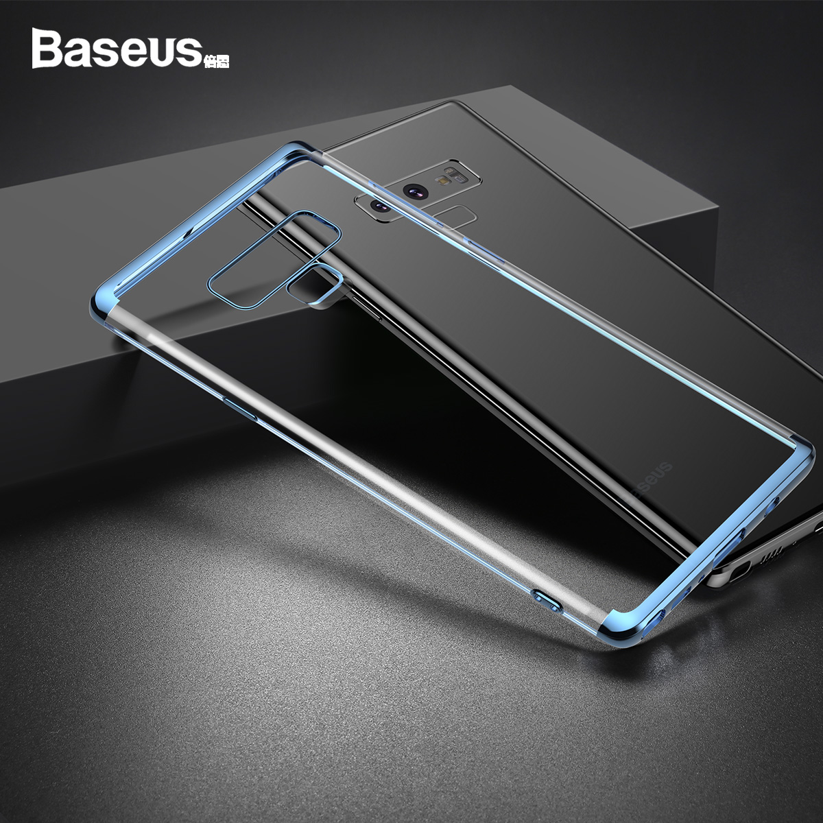 베이스어스 갤럭시노트9 샤이닝케이스 (블루)