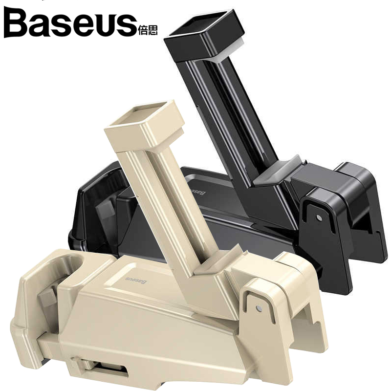 베이스어스 차량용 헤드레스트 스마트폰 거치대 (블랙)