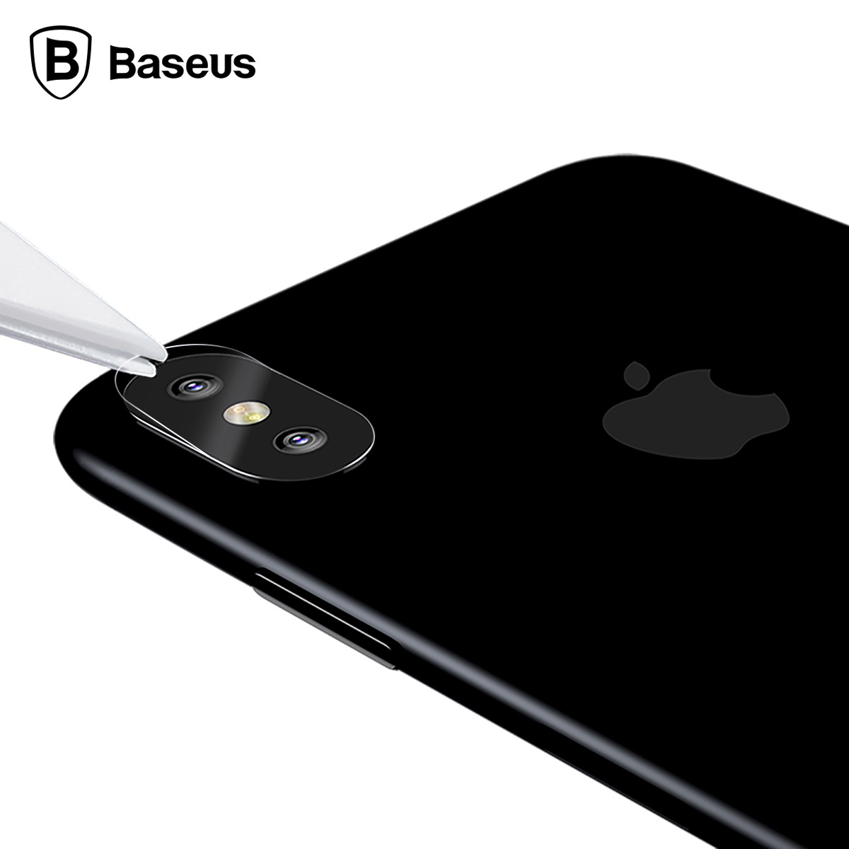 베이스어스 아이폰X 카메라 렌즈 강화유리필름 0.15mm 9h (투명)