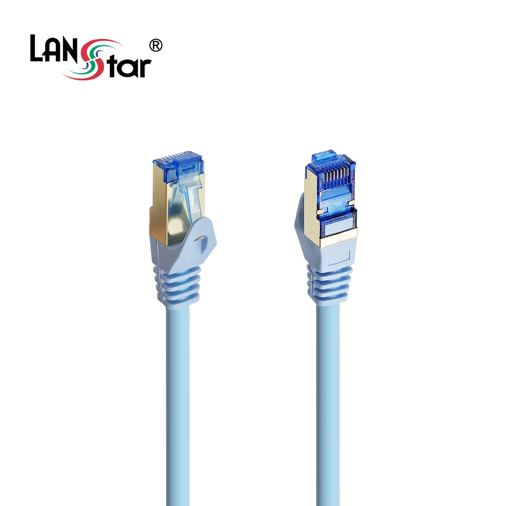 CAT.7 랜케이블, SSTP, 50u Gold, 2M, Blue