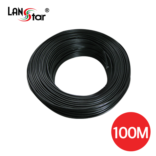 HD Power 고화질 동축케이블, 100M, RG59 BNC + Power