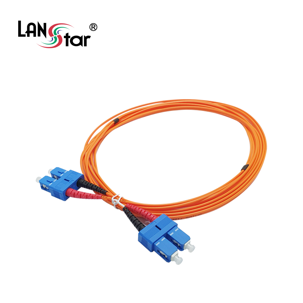 광케이블, 멀티모드(M／M), SC-SC, 5M 주황