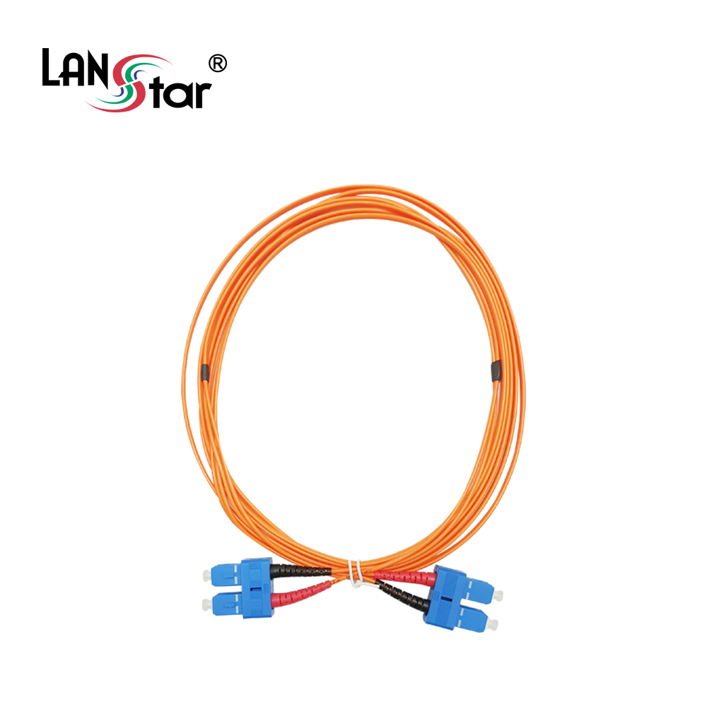 광케이블, 멀티모드(M／M), SC-SC, 15M 주황