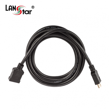 HDMI 1.4케이블, 19P M／F, Black, 4K 60Hz, 2M