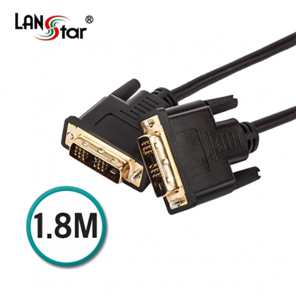 DVI케이블, 싱글, DVI18＋1P, M／M, 1.8M