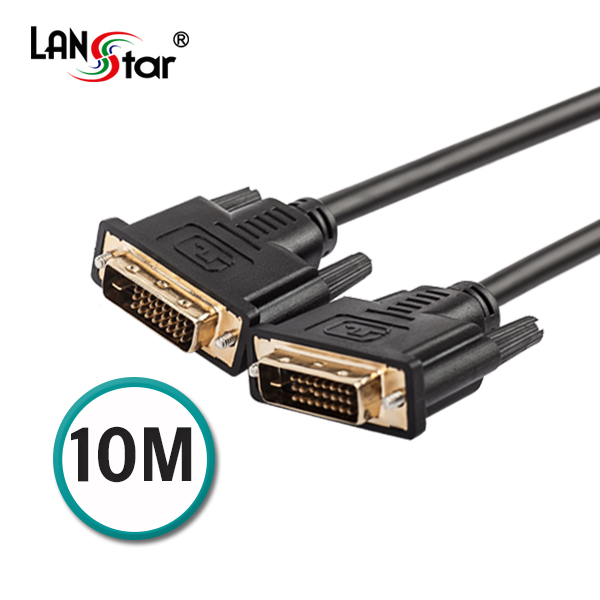DVI케이블, 듀얼, DVI24＋1P, M／M, 10M