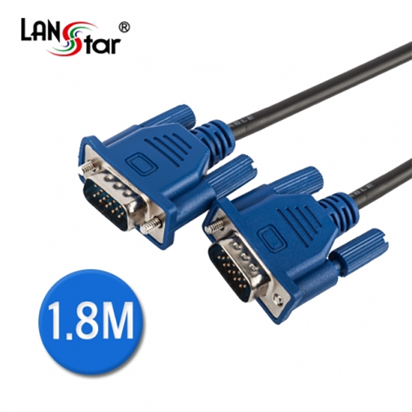 SEMI RGB 모니터케이블 , HDB15P M／M, 1.8M