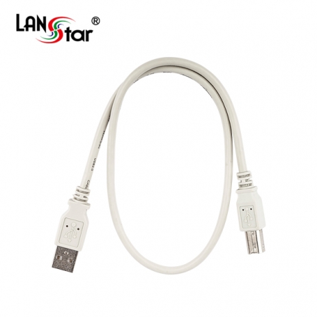 D[10325]USB2.0케이블, A／M-B／M, 1M
