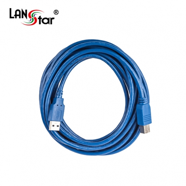 [[USB 3.0]] 케이블 , A／M-B／M, 5M