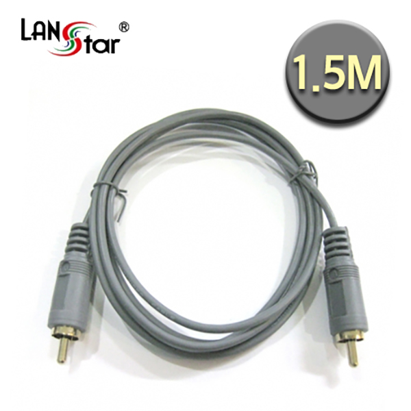 RCA케이블 , 1RCA M／M 1.5M