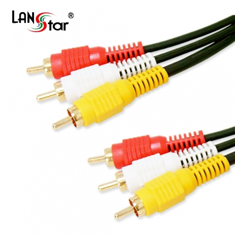 RCA케이블 , 3RCA M／M 5M 고급형