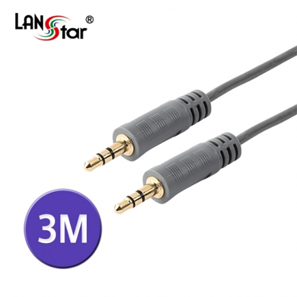 스테레오케이블 , 3.5ST M／M 3M