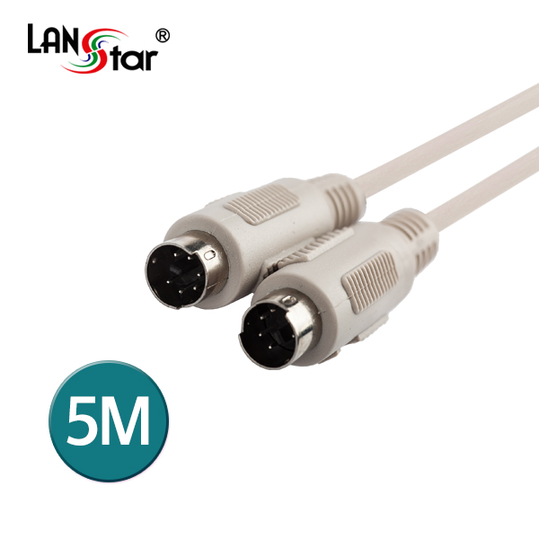 PS2키보드케이블 , DIN6P M／M 5M