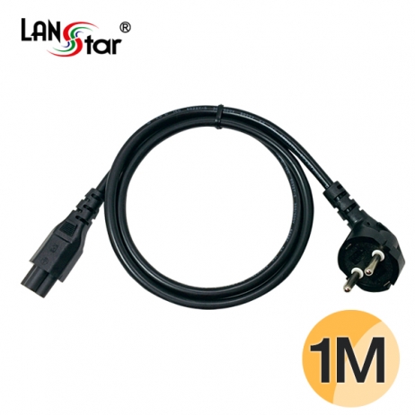 D[10557]3구 전원 케이블 1M (크로버) 