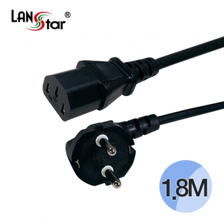 D[10572]PC 전원 케이블 1.8M 