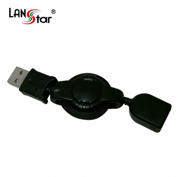 자동감김케이블 USB2.0 연장 A／M-A／F 0.7M