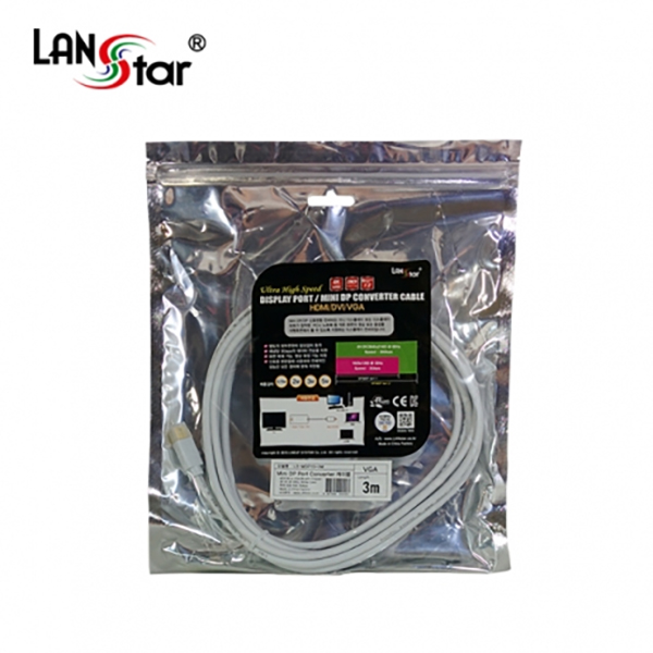 신호변환기, Mini 디스플레이 to VGA, 3M