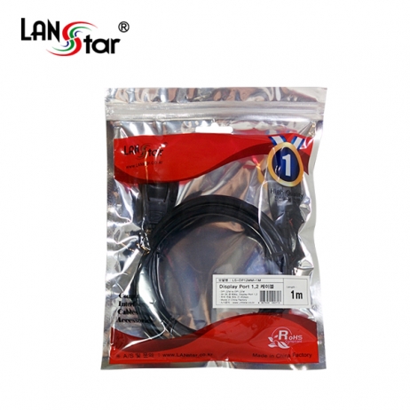디스플레이 Port 케이블, VER1.2, 4K*2K/60MHZ, M/M, 1M