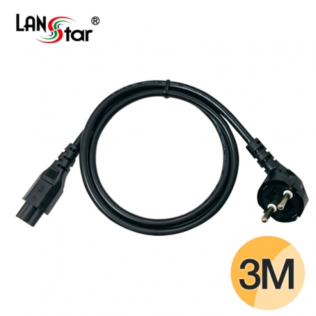 D[10813]3구 전원 케이블 3M (크로버) D[LS-3CORD-3M]
