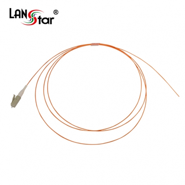 광케이블, LC Pig-Tail 멀티모드 (M／M), LC 피그테일 1.5M 주황색