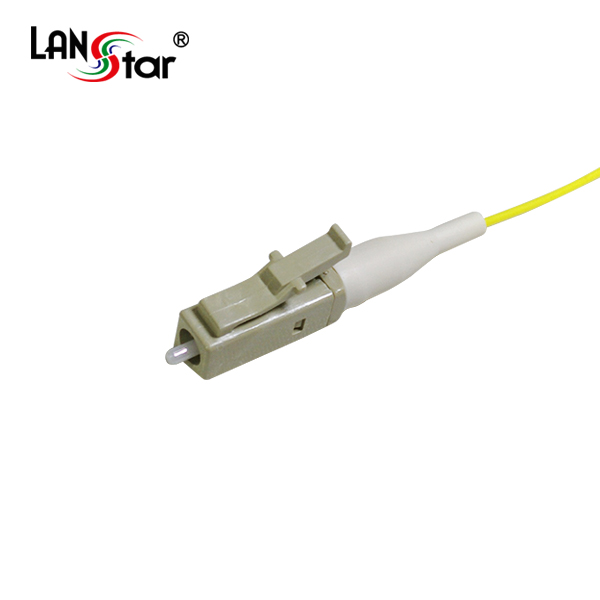 광케이블, LC Pig-Tail 싱글모드 (S／M), LC 피그테일 1.5M 노랑색