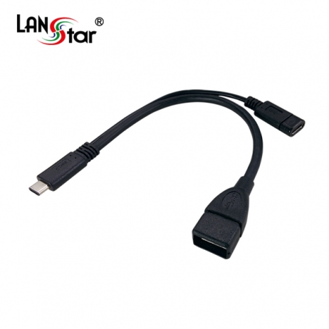 USB 3.1 C-Type OTG 케이블, with power