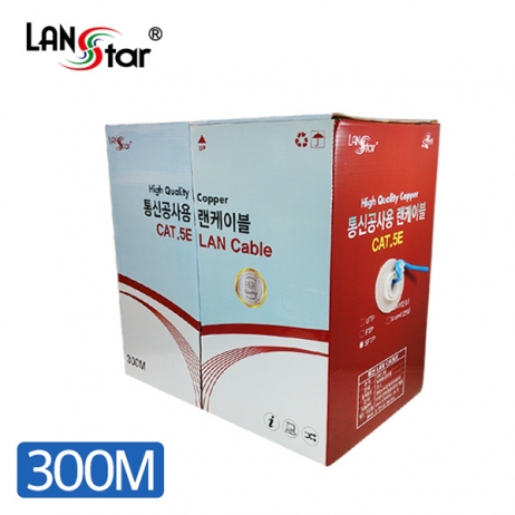 D[10889]GigaLAN케이블, CAT.5E SFTP, Blue 300M, RO 