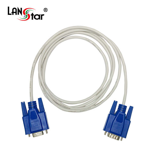 시리얼케이블 연장 1.8M, DB9P M/F CROSS