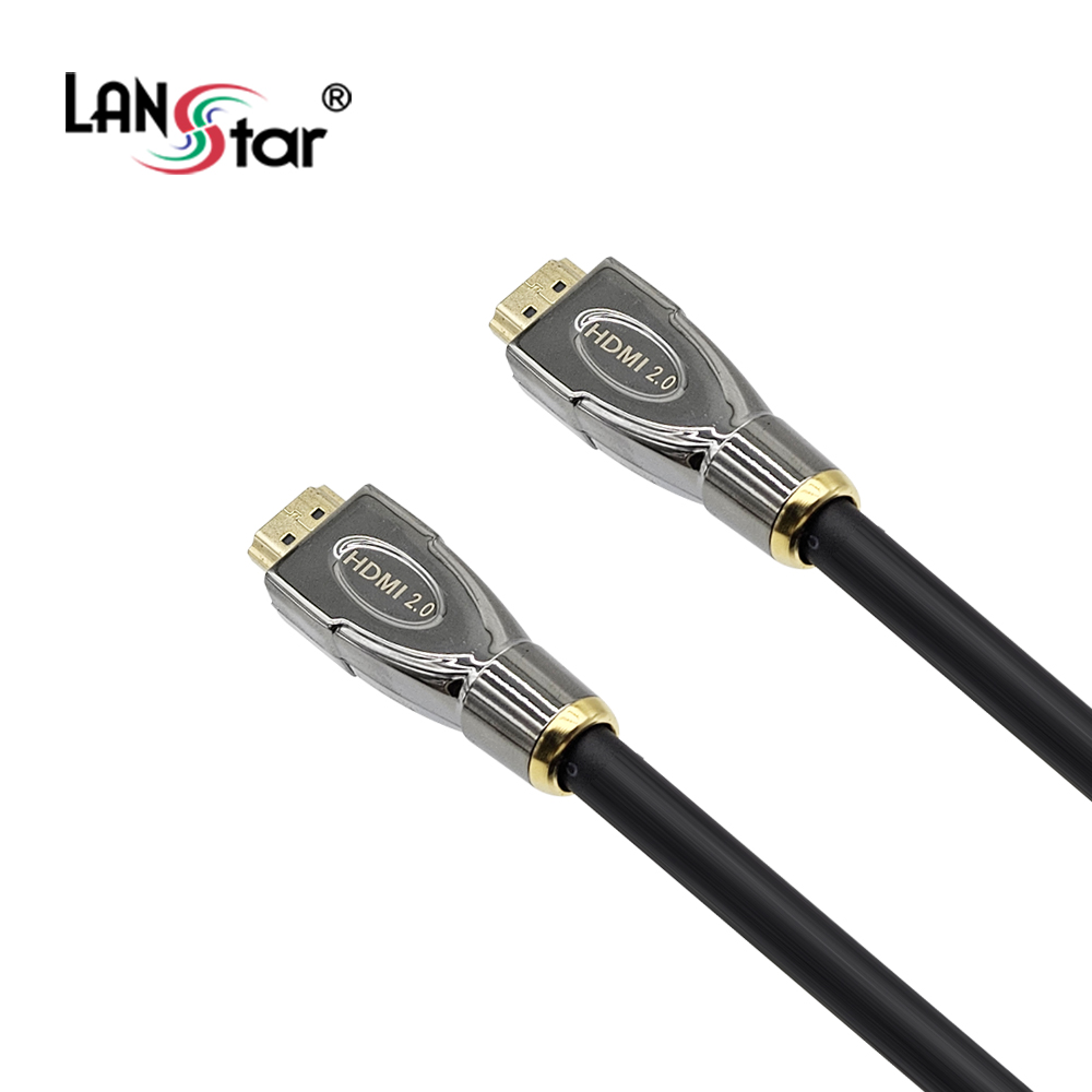 칩셋 내장(CLX1602) HDMI 2.0 리피터 케이블 4K*2K 60Hz, black, 20M