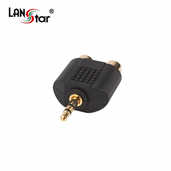 AV젠더Changer , 3.5ST／M-2RCA／F