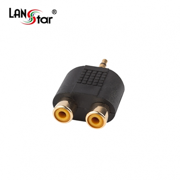 AV젠더Changer , 3.5ST／M-2RCA／F