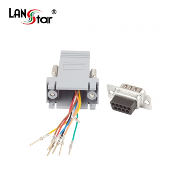 패시브 , RJ-45, 8P8C／F - DB9／M