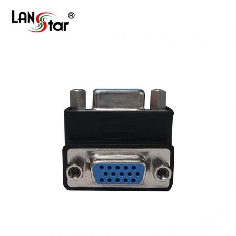 젠더Changer , HDB15P F/F, 3열, 90도 꺽임