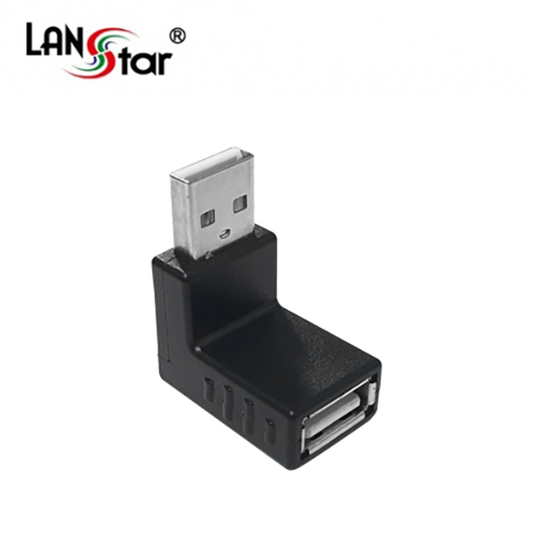 USB젠더Changer , A／M-A／F 꺽임 90도