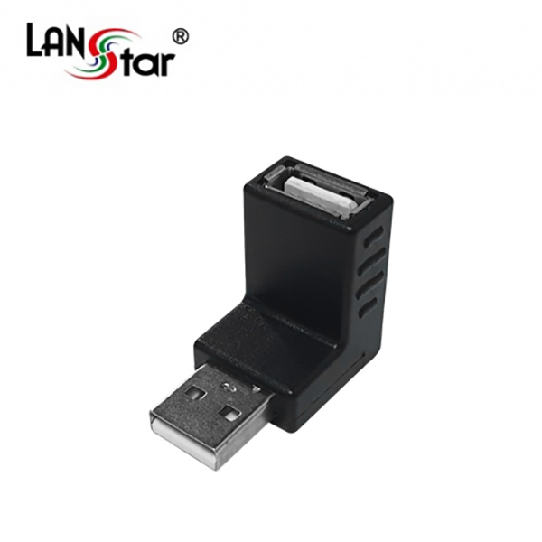 USB젠더Changer , A／M-A／F 꺽임 90도